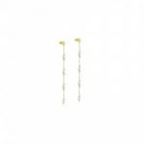 Pendientes largos perlas